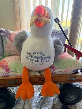 Thrasher’s French Fries Plush Sunny the Seagull XL 28” Ocean City MD Boardwalk